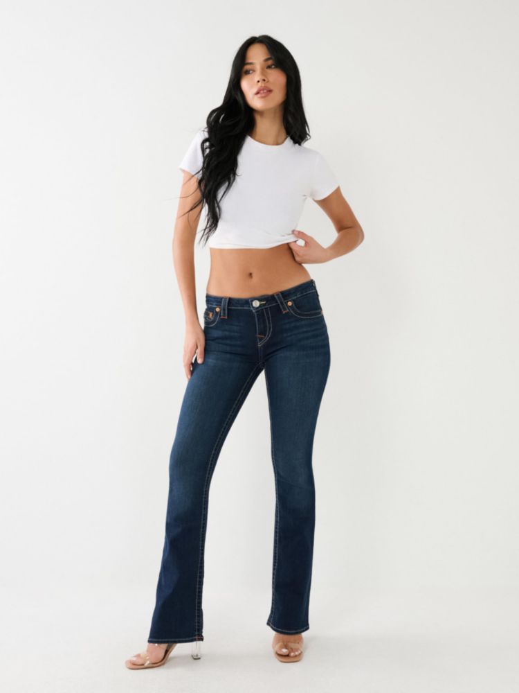 Jeans True Religion Becca Cintura Media 27 Indigo