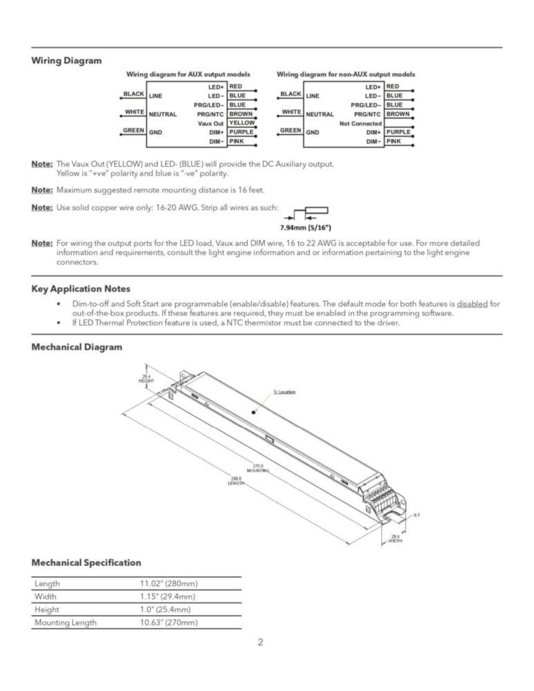 Controlador LED OSRAM 30W 120/277V Regulable OTi DIM-1