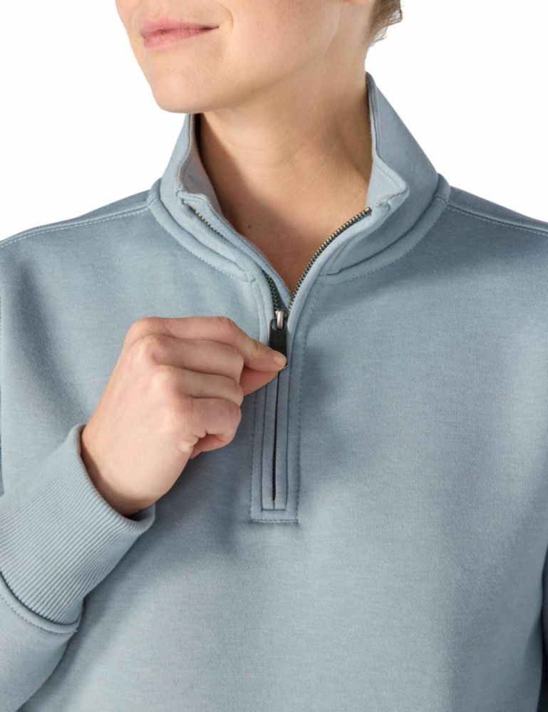 Sudadera Carhartt para mujer - Talla mediana - Azul Cove Heather