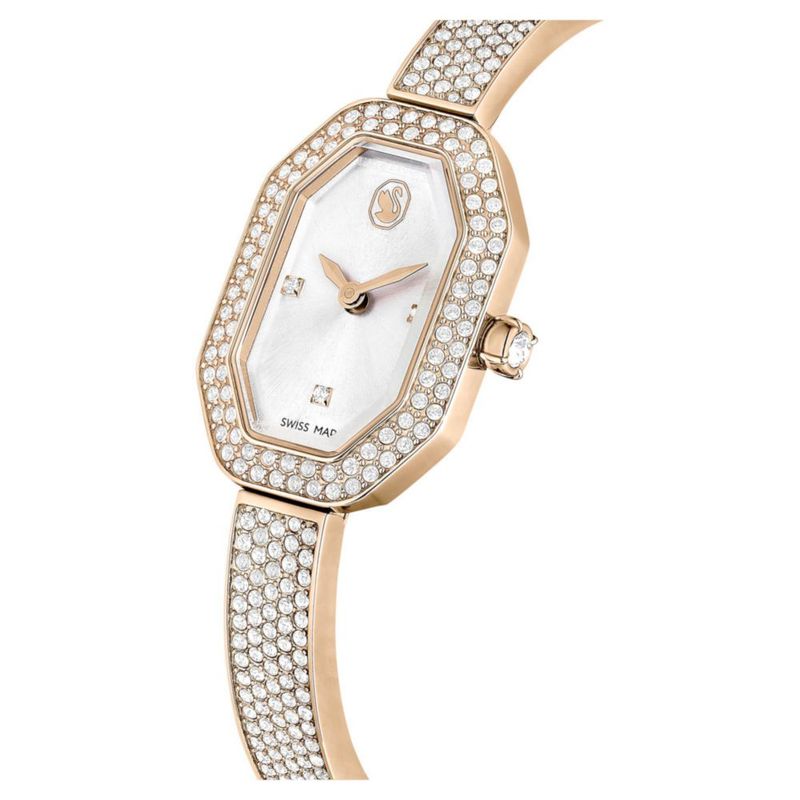 Reloj Swarovski Dextera tono oro champán fabricación suiza