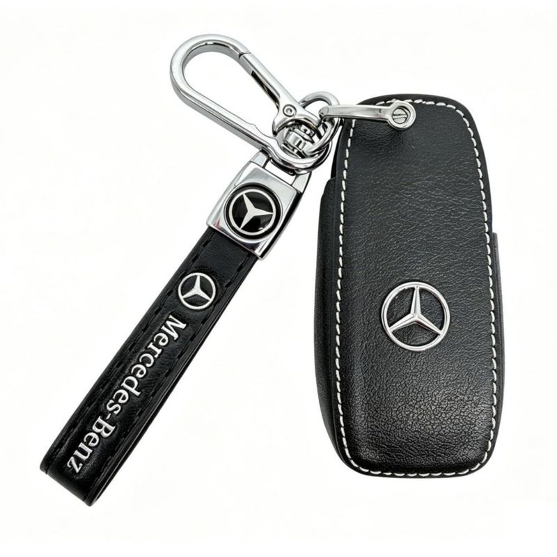 Cubierta para mando ZERAL Mercedes-Benz (3 botones) A-Negro