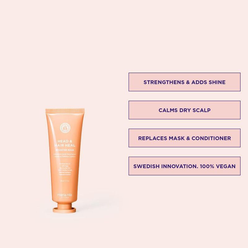 Mascarilla Capilar Maria Nila 50 ml para Cuero Cabelludo con Picazón – Vegana