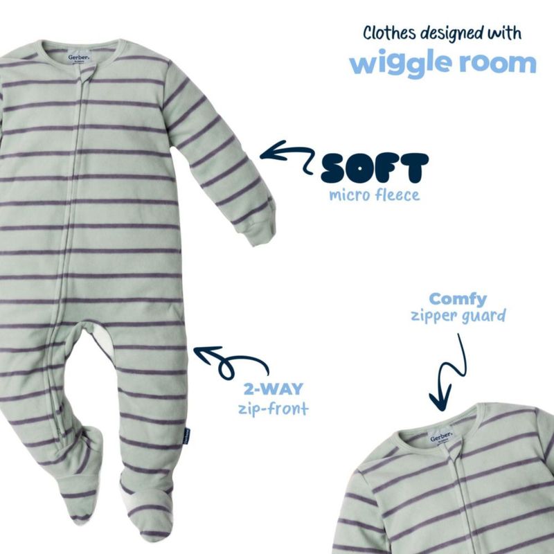 Conjunto de una pieza Gerber 18 meses pack de 3 Bosque de Zorros