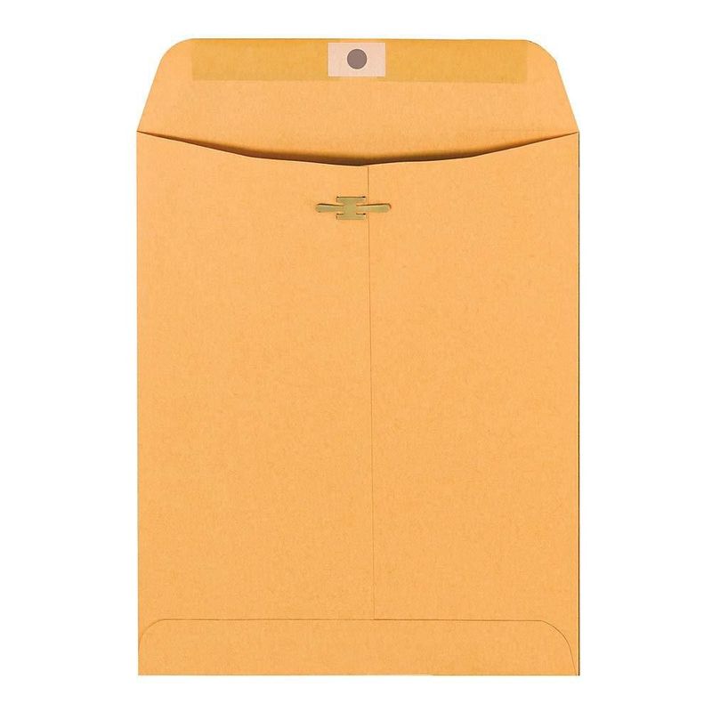 Sobre con cierre metálico Office Depot 29x37 cm Marrón - Caja de 100
