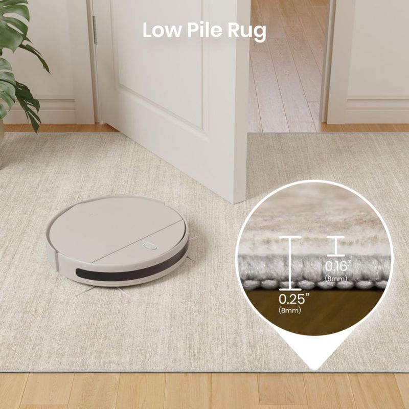Alfombra Corredor Valenrug 122 cm Lavable Antideslizante Beige