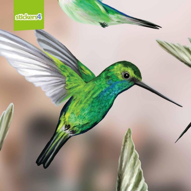 Pegatinas para ventana Stickers4 – Prevención de colisiones de aves (Pack de 12)