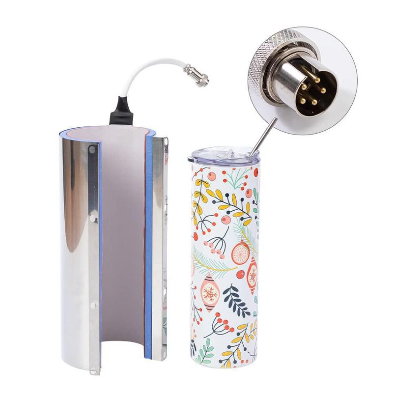 Prensa de calor PYD Life de 5 pines para vaso y taza de 30/20 oz