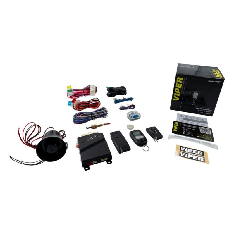 Alarma Viper 5308V con control remoto LCD bidireccional y arranque remoto