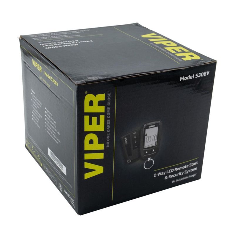 Alarma Viper 5308V con control remoto LCD bidireccional y arranque remoto