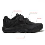 Zapatos de Trabajo Reebok N Cushion 4.0 KC Negro/Gris Frío Talla 9 (mediana)