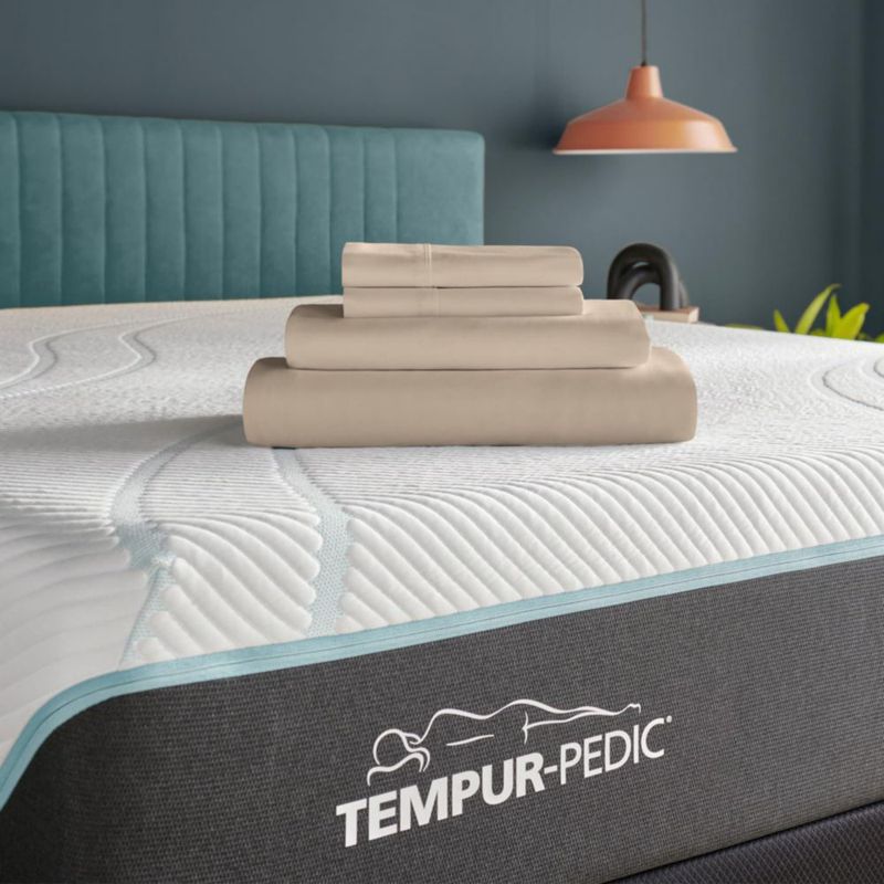 Juego de sábanas Tempur-Pedic Split California King – Piedra arenisca