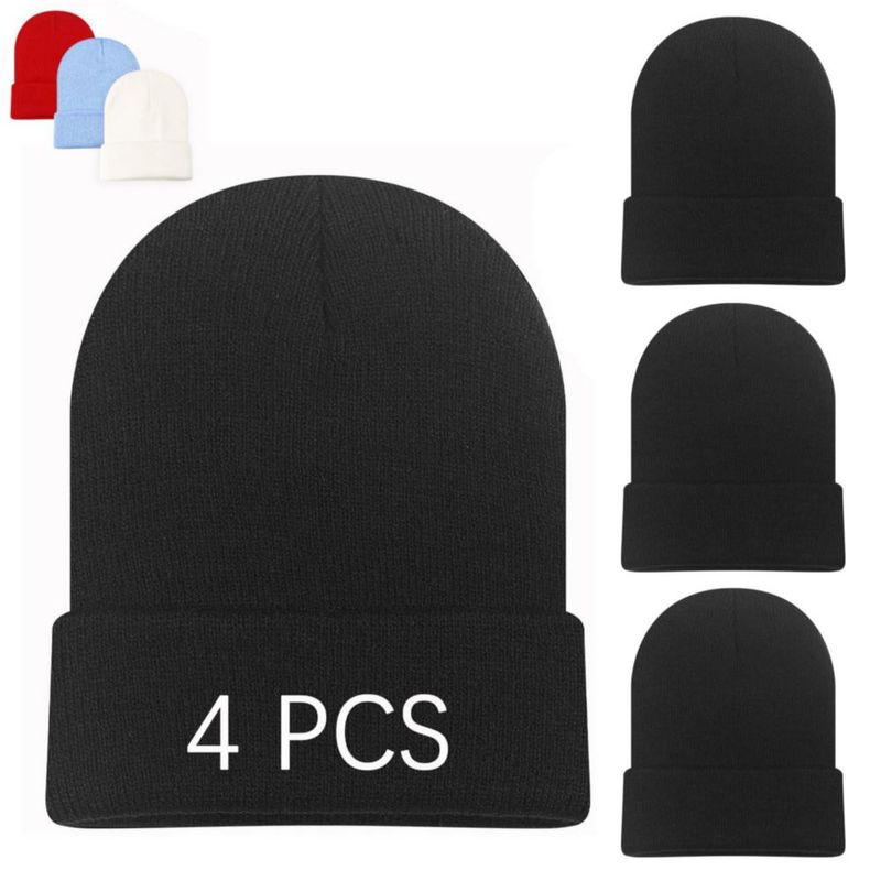 Gorro DASSNANE negro (4 unidades) 55‑60 cm