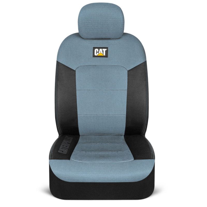 Fundas de Asiento CAT Azul Claro Juego de 2