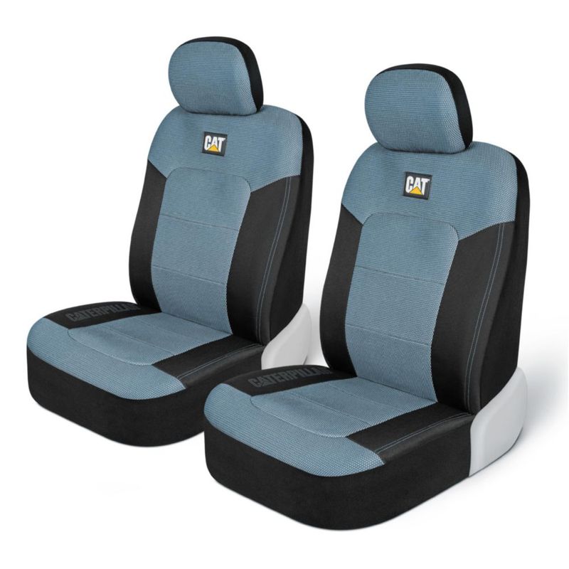 Fundas de Asiento CAT Azul Claro Juego de 2