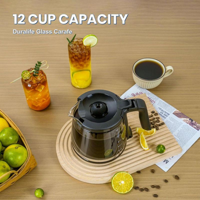 Jarra de Café Syuebrew 12 Tazas Compatible con Mr. Coffee