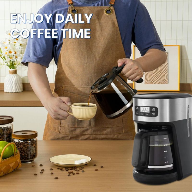 Jarra de Café Syuebrew 12 Tazas Compatible con Mr. Coffee
