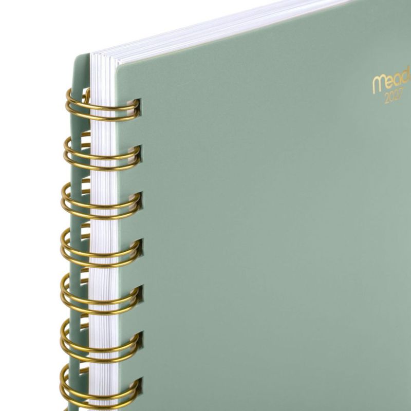 Planificador Mead 14 cm x 22 cm Soft Grass 2027