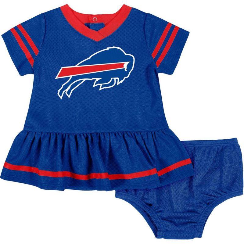 Vestido Gerber Buffalo Bills 6-12 meses Azul/Rojo