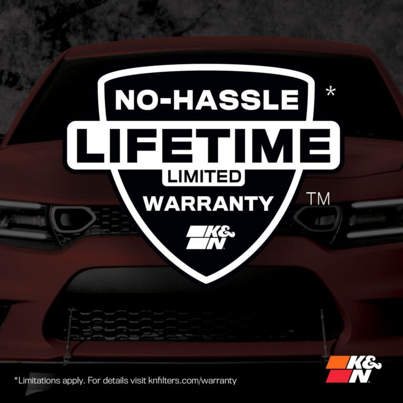 Filtro de Aire del Motor K&N 33-2465 Lavable de Por Vida