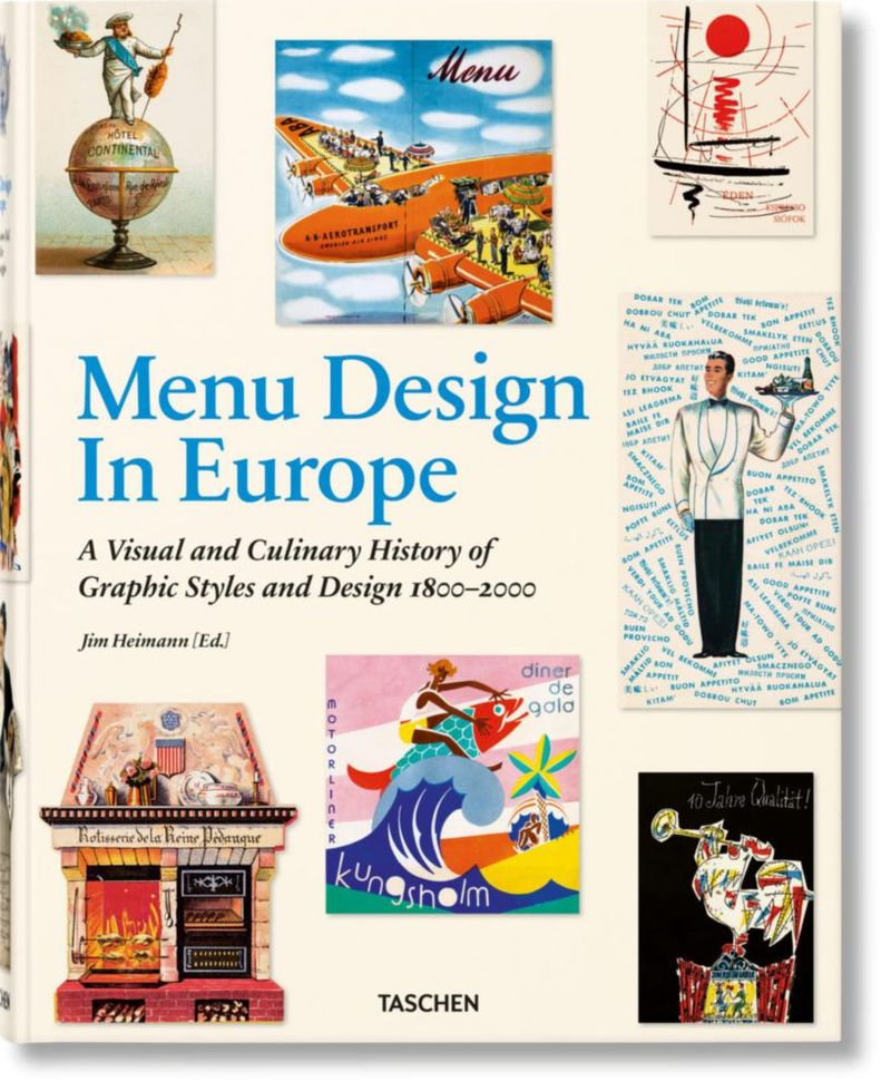 Libro Taschen: Diseño de Menús en Europa (Jumbo)