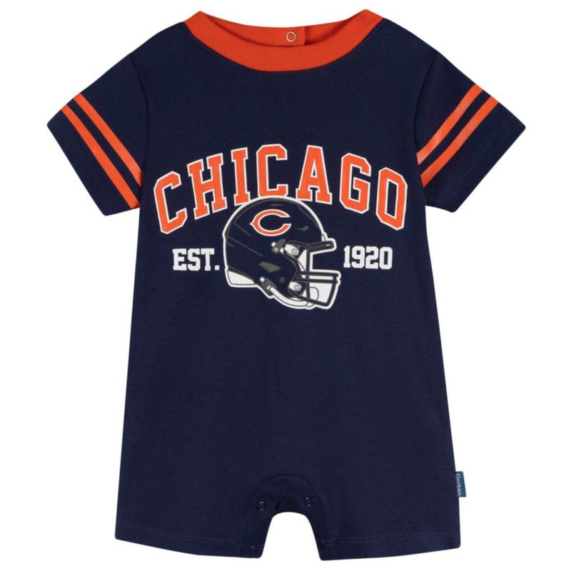 Body Gerber Bears 3-6 meses NFL manga corta