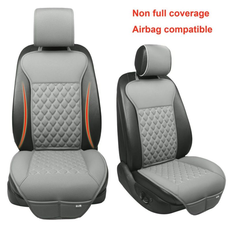 Cobertor de Asiento Black Panther 50x63 cm Patrón Diamante Gris