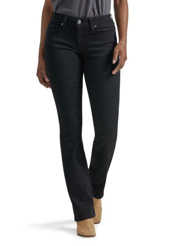 Pantalones Lee Legendary Bootcut 18 Corte Corto Negro