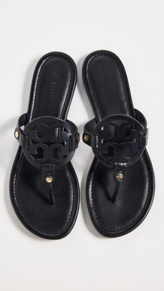 Sandalia Tory Burch Miller Negro Perfecto talla 11 US