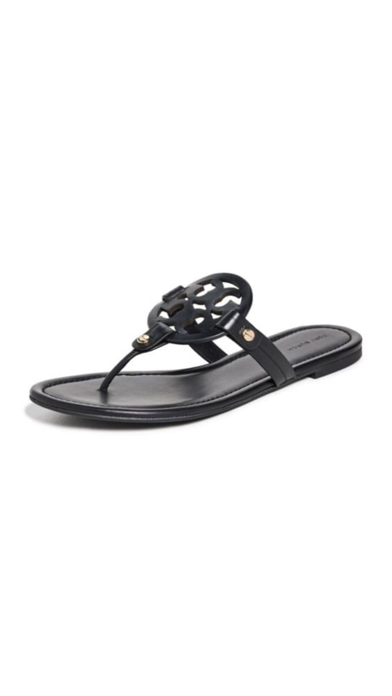 Sandalia Tory Burch Miller Negro Perfecto talla 11 US