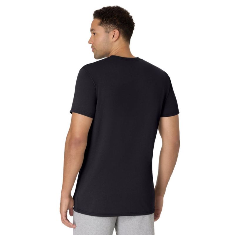 Camiseta Hanes Originals Tri‑Blend Negra