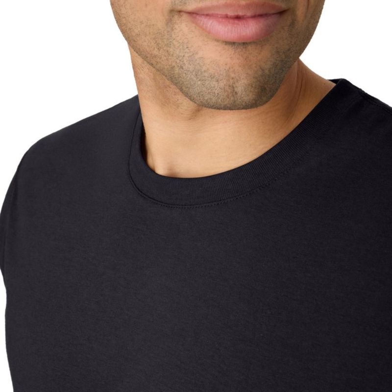 Camiseta Hanes Originals Tri‑Blend Negra