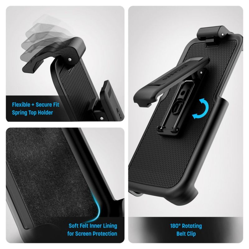 Funda para teléfono ENCASED Pixel 11/11 Pro 16 cm con clip de cinturón