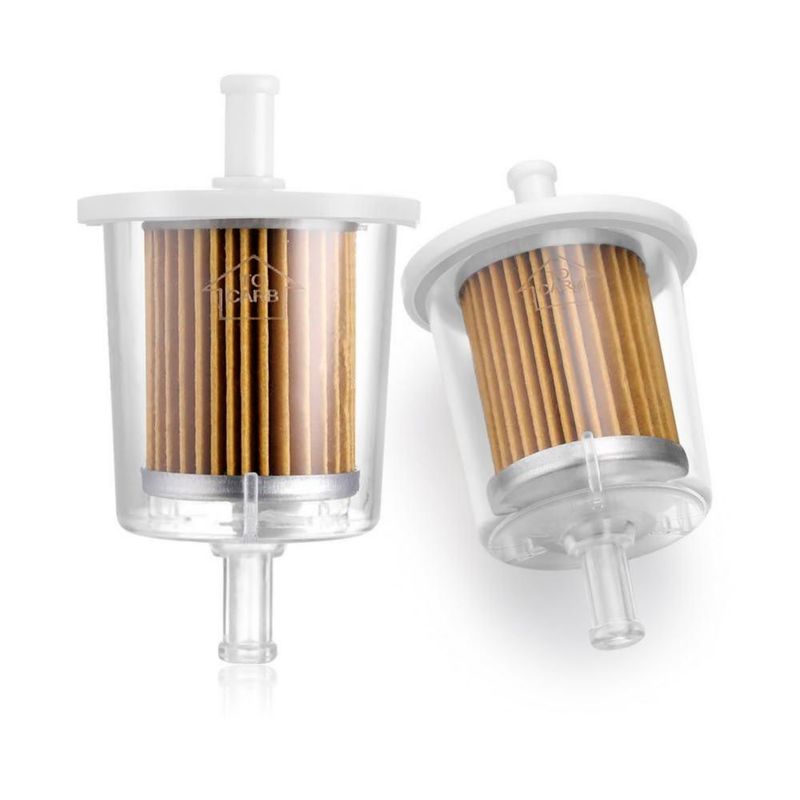 Filtro de combustible Deflife 5/16" en línea – Pack de 10