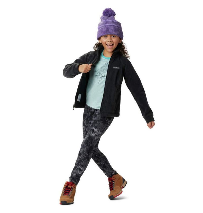 Chaqueta Columbia unisex para bebé Benton Springs negra 18‑24 meses
