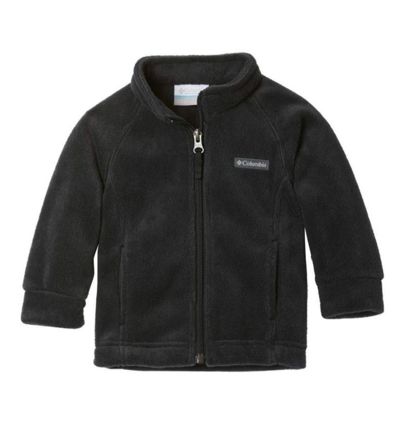 Chaqueta Columbia unisex para bebé Benton Springs negra 18‑24 meses