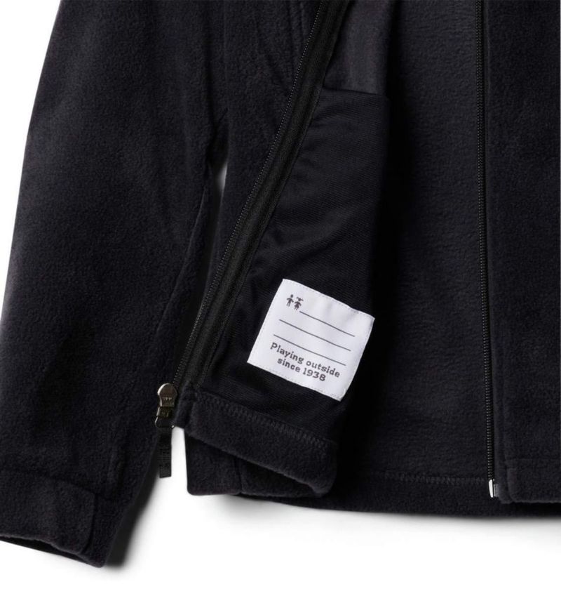 Chaqueta Columbia unisex para bebé Benton Springs negra 18‑24 meses