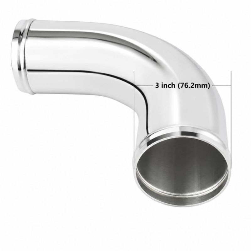 Tubo de Escape Ucreative 762 mm 90° Aluminio