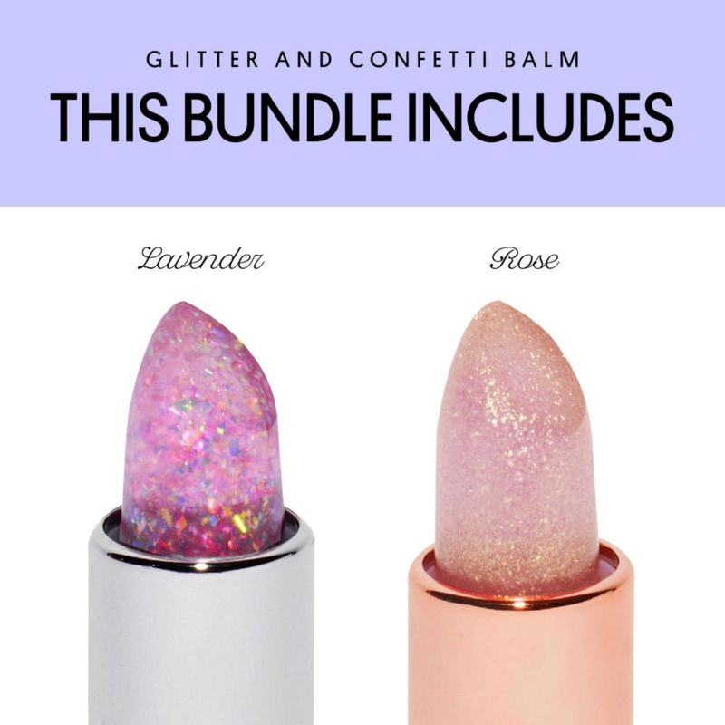 Bálsamo Labial Winky Lux Lavanda y Brillo Rosé Duo