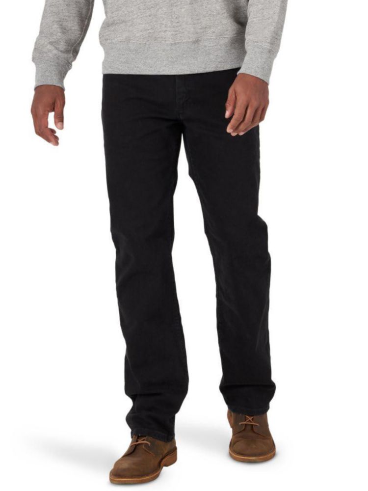Jeans Wrangler Corte Regular 34W x 91 cm Negro