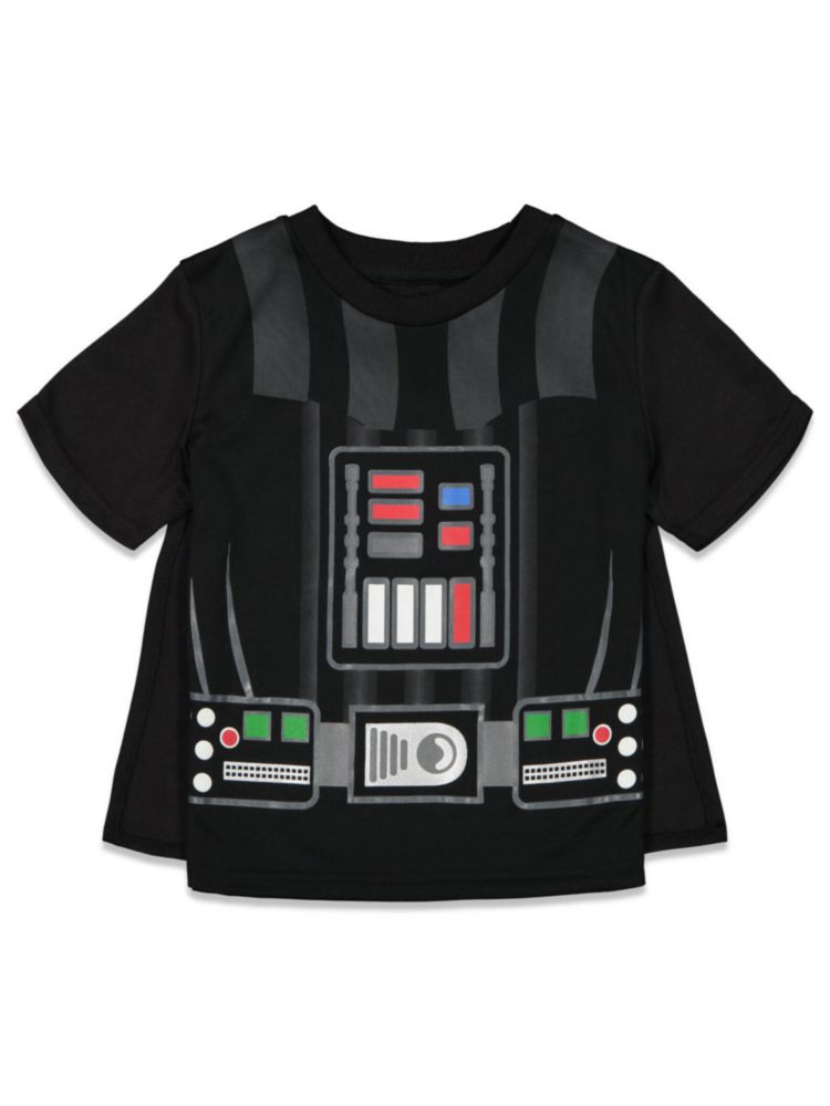 Conjunto STAR WARS Darth Vader negro de 3 piezas talla 6