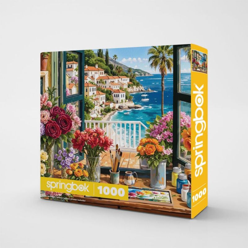 Rompecabezas Springbok 1000 piezas Mediterráneo