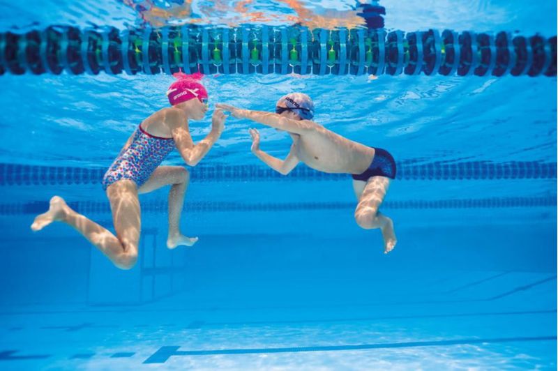 Gafas de natación ARENA Junior Air Mirror Plateado/Azul Marino