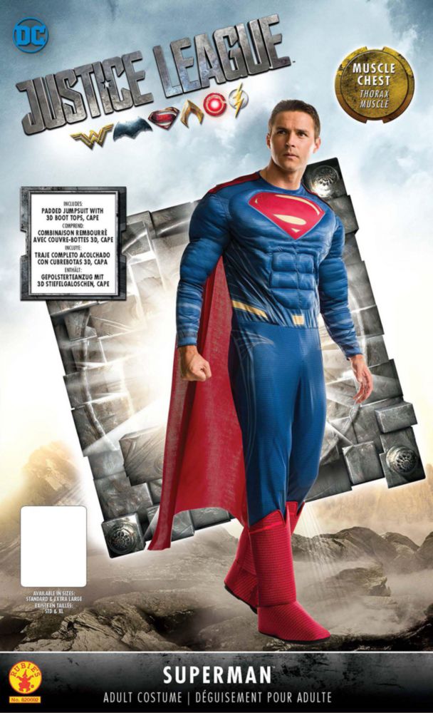 Traje Rubies Superman Adulto para Hombre – Talla Estándar