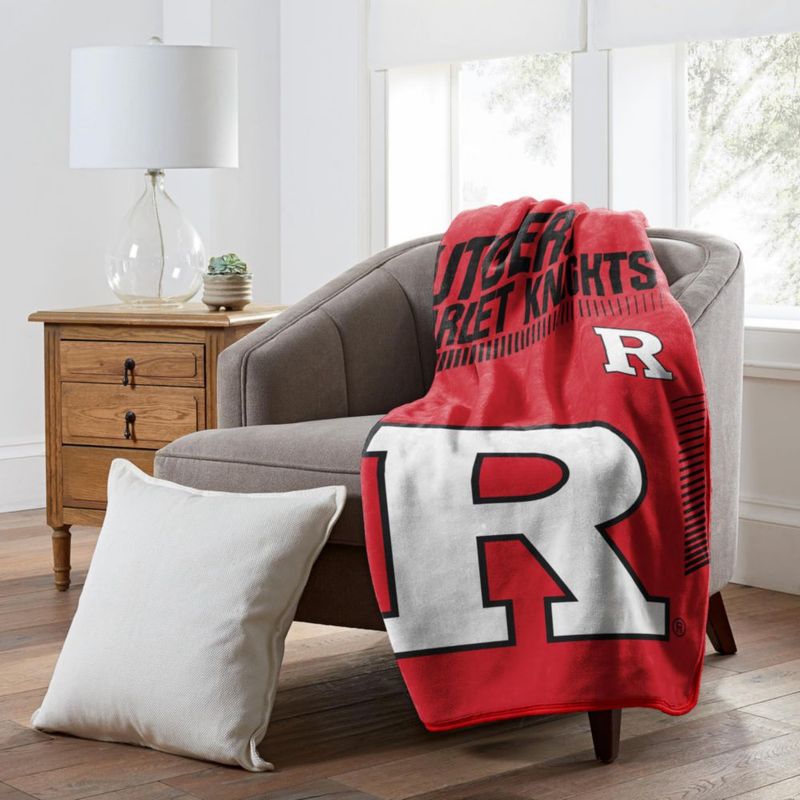 Manta Northwest 152 cm x 203 cm Rutgers Scarlet Knights de Forro Polar