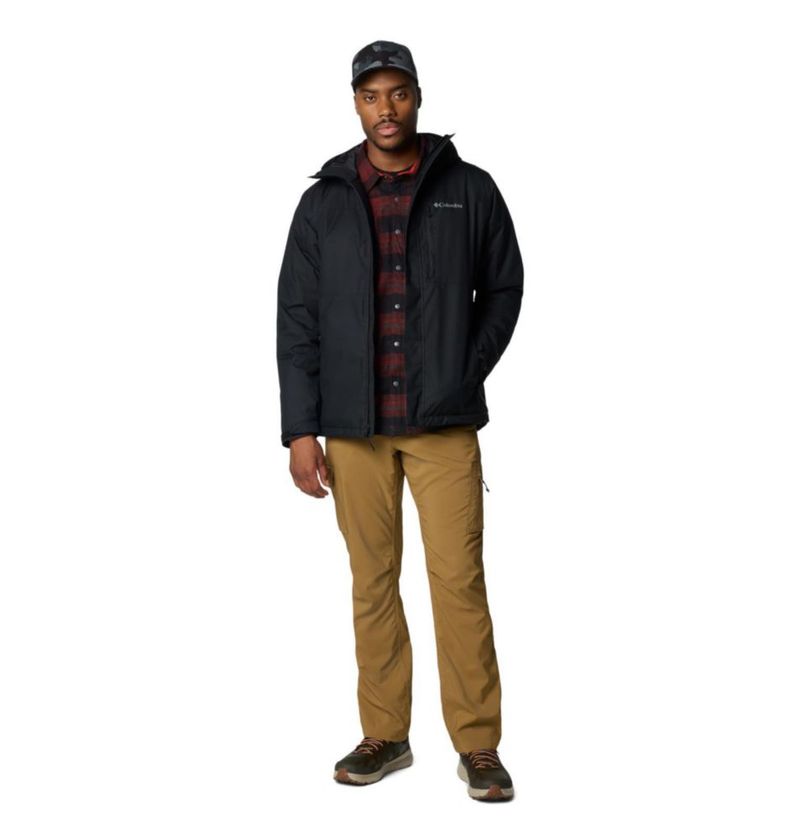 Abrigo Columbia Tipton Peak III Negro 2X Grande (hombre)