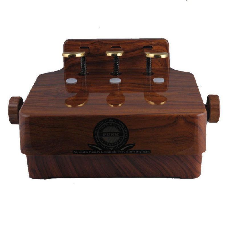 Extensor de Pedales para Piano Soarun Ajustable en Madera de Rosa