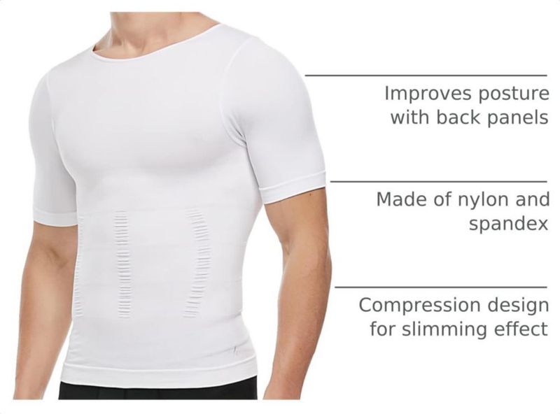 Camiseta interior de compresión KOCLES de manga corta