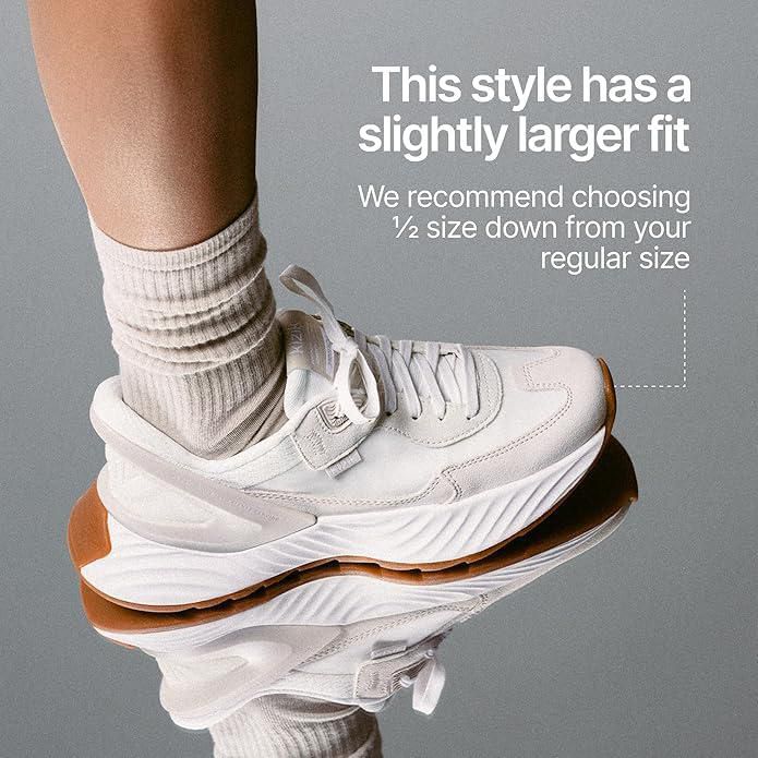 Zapatos Kizik Monaco Hands-Free blanco/negro