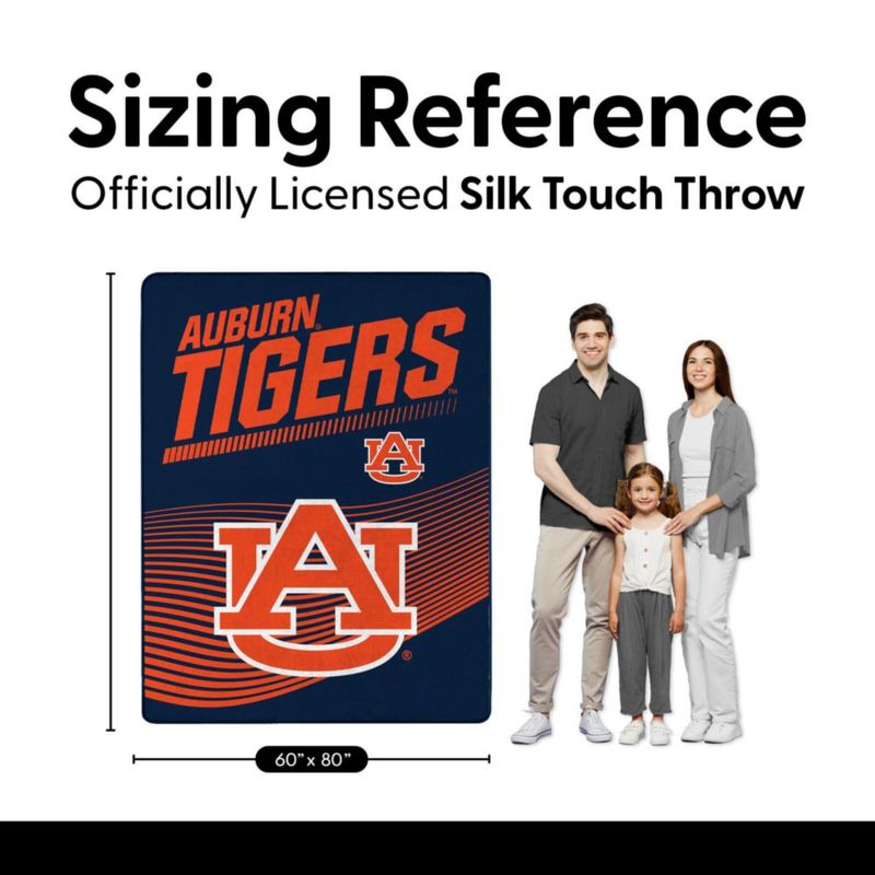 Manta Northwest 152 cm x 203 cm Auburn Tigers (NCAA)