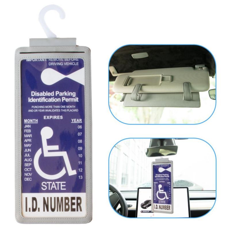 Soporte para Placa Yuoyar 27 cm Gris Accesorio para Auto